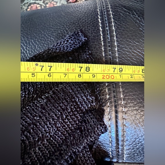 Beaded and Embroidered Black Lace Scarf/Shawl - Picture 15 of 16